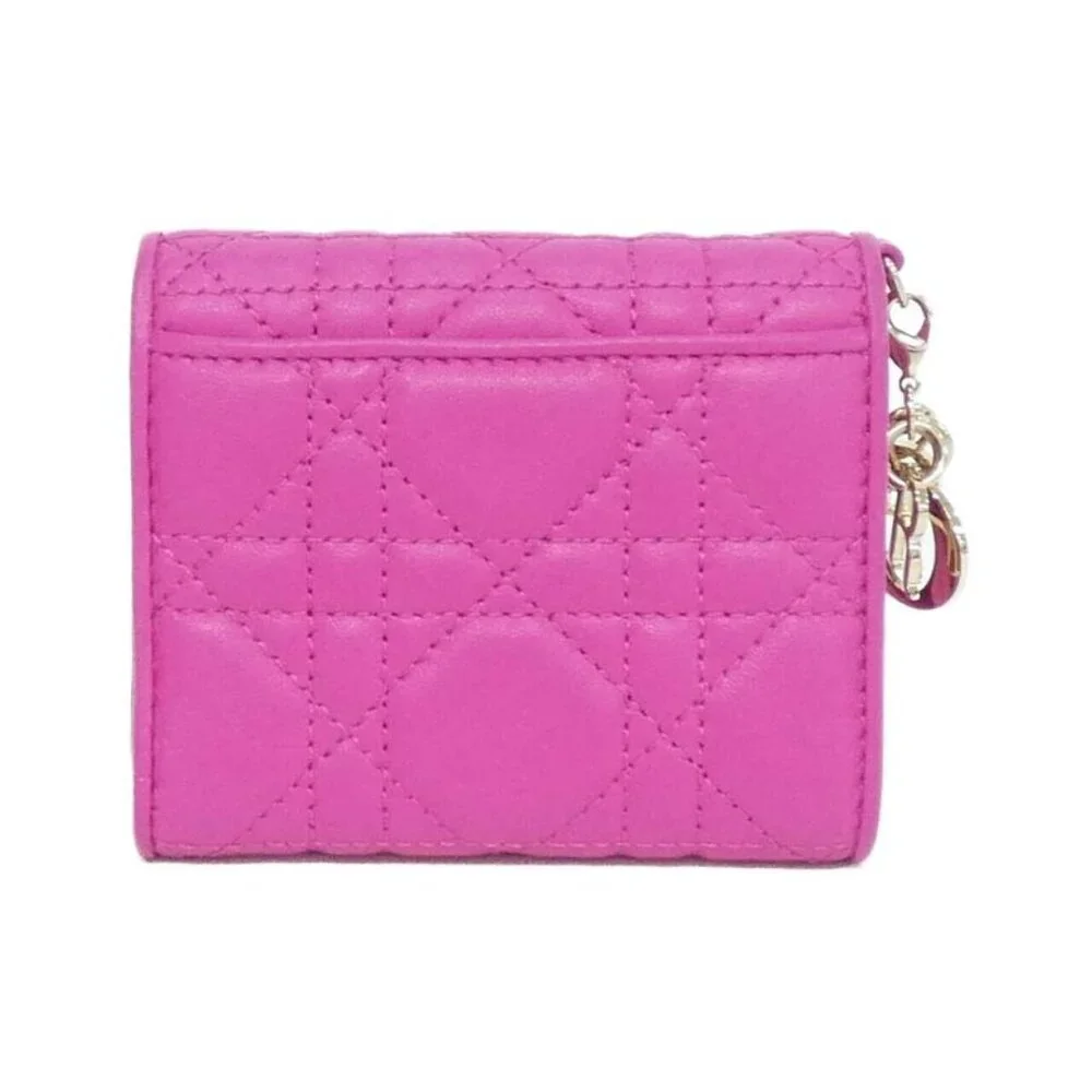 Dior Lotus Wallet Handbag Rani Pink